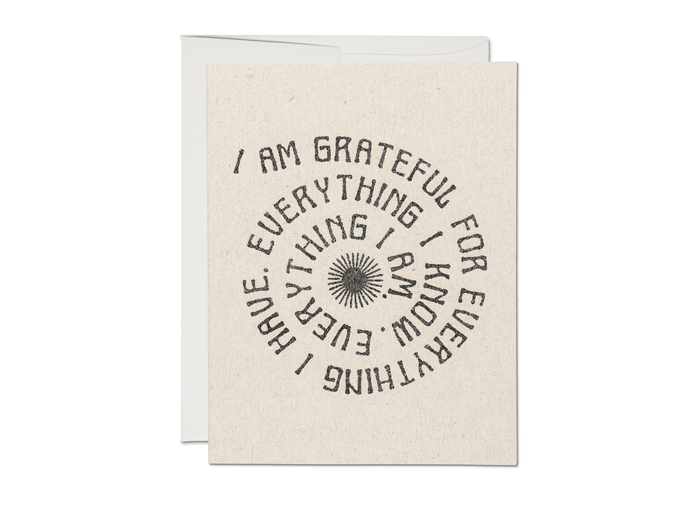 Grateful for Everything Card - Boxed Set